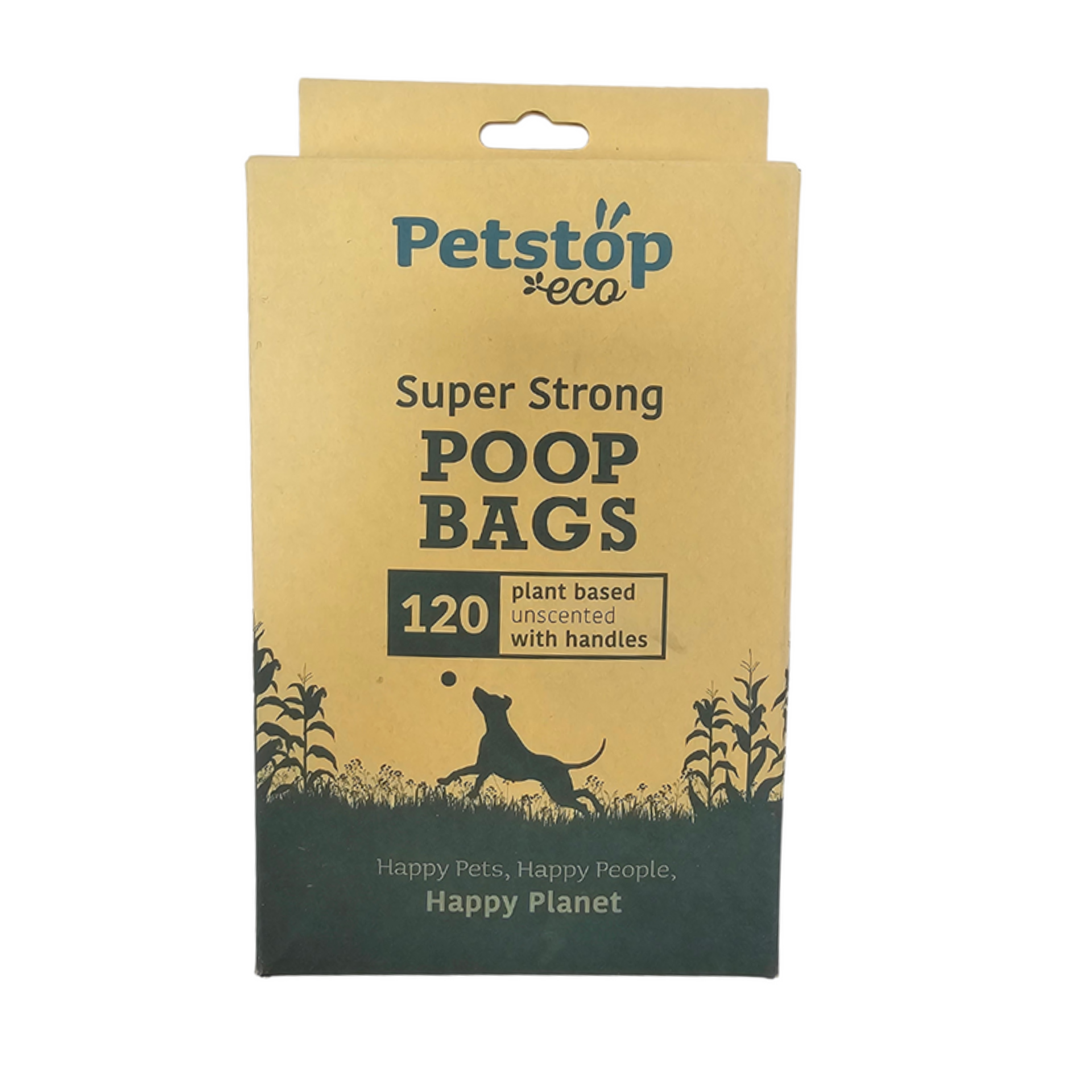 Eco Compostable Poop Bags Extra Strong With Handles 120