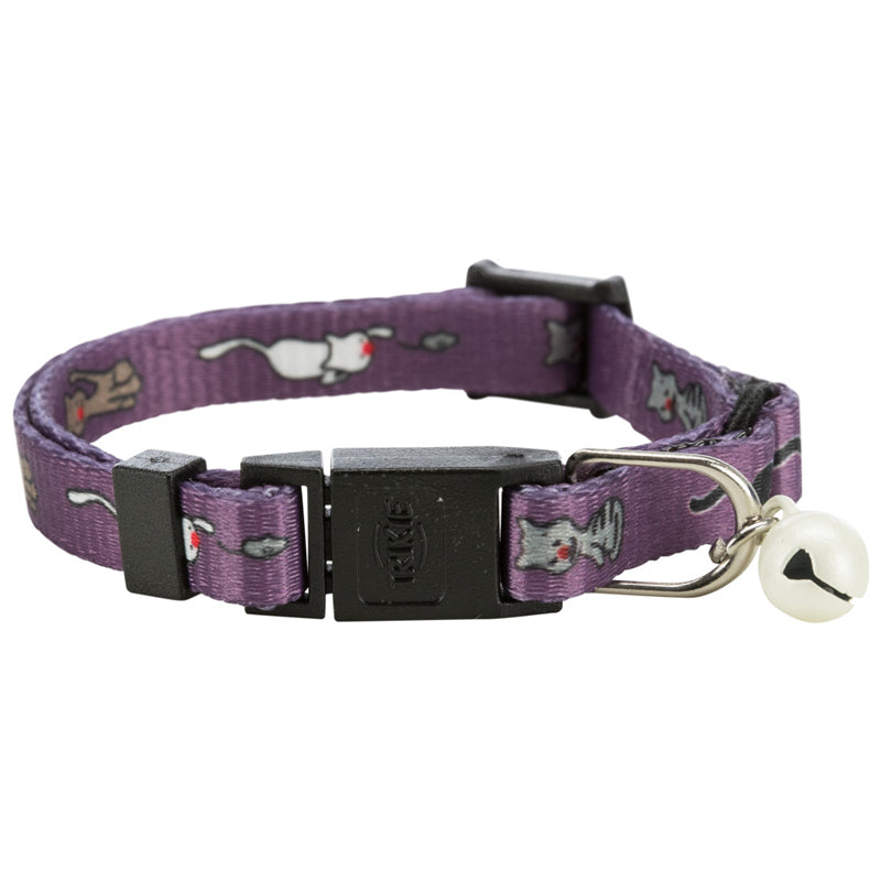 Trixie Nylon Kitten Collar Adjustable Bell Elastic