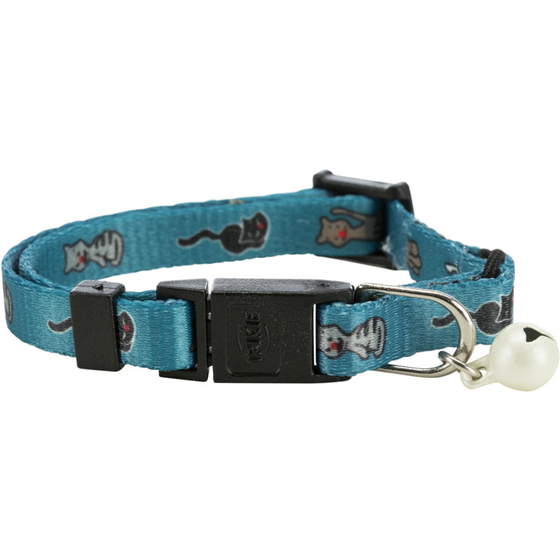 Trixie Nylon Kitten Collar Adjustable Bell Elastic