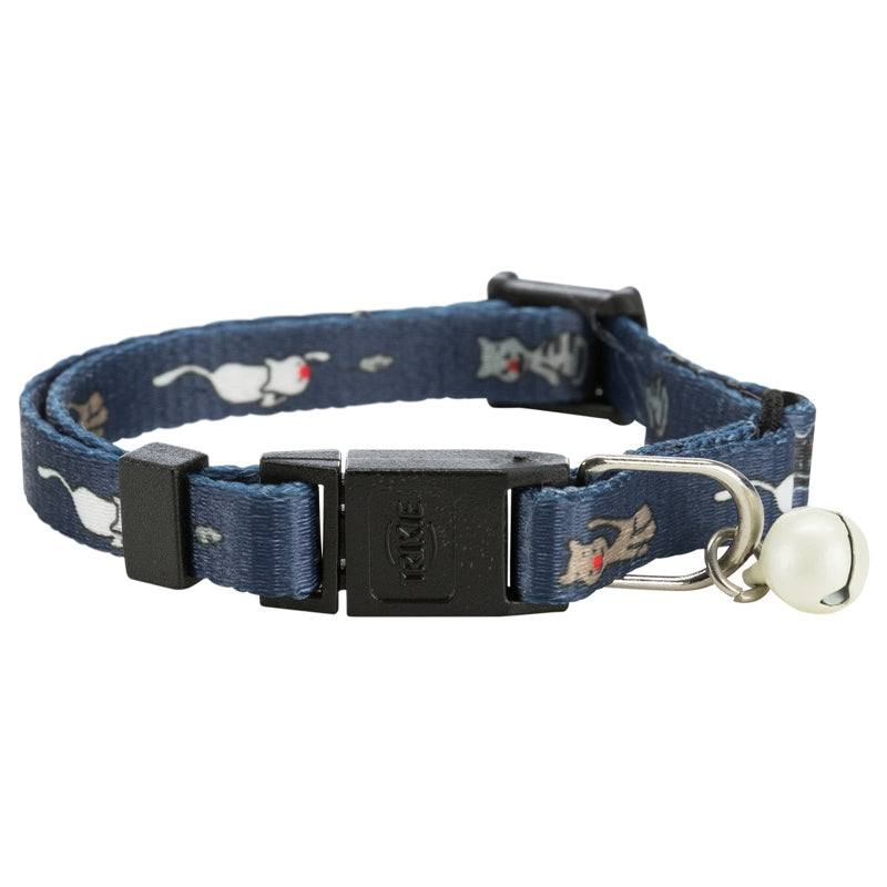 Trixie Nylon Kitten Collar Adjustable Bell Elastic