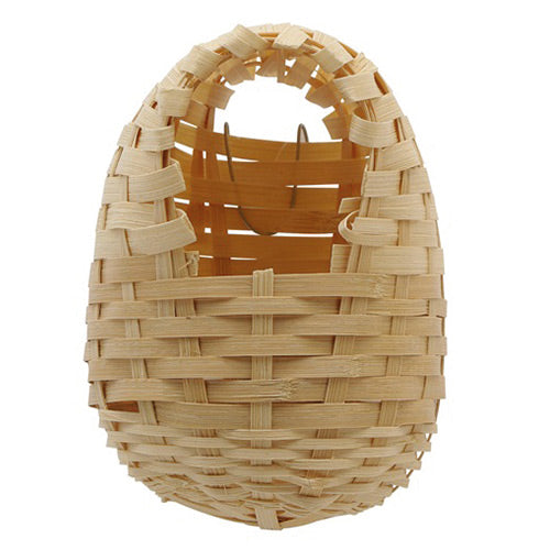 Living World Bamboo Finch Nest Large With Metal Hook