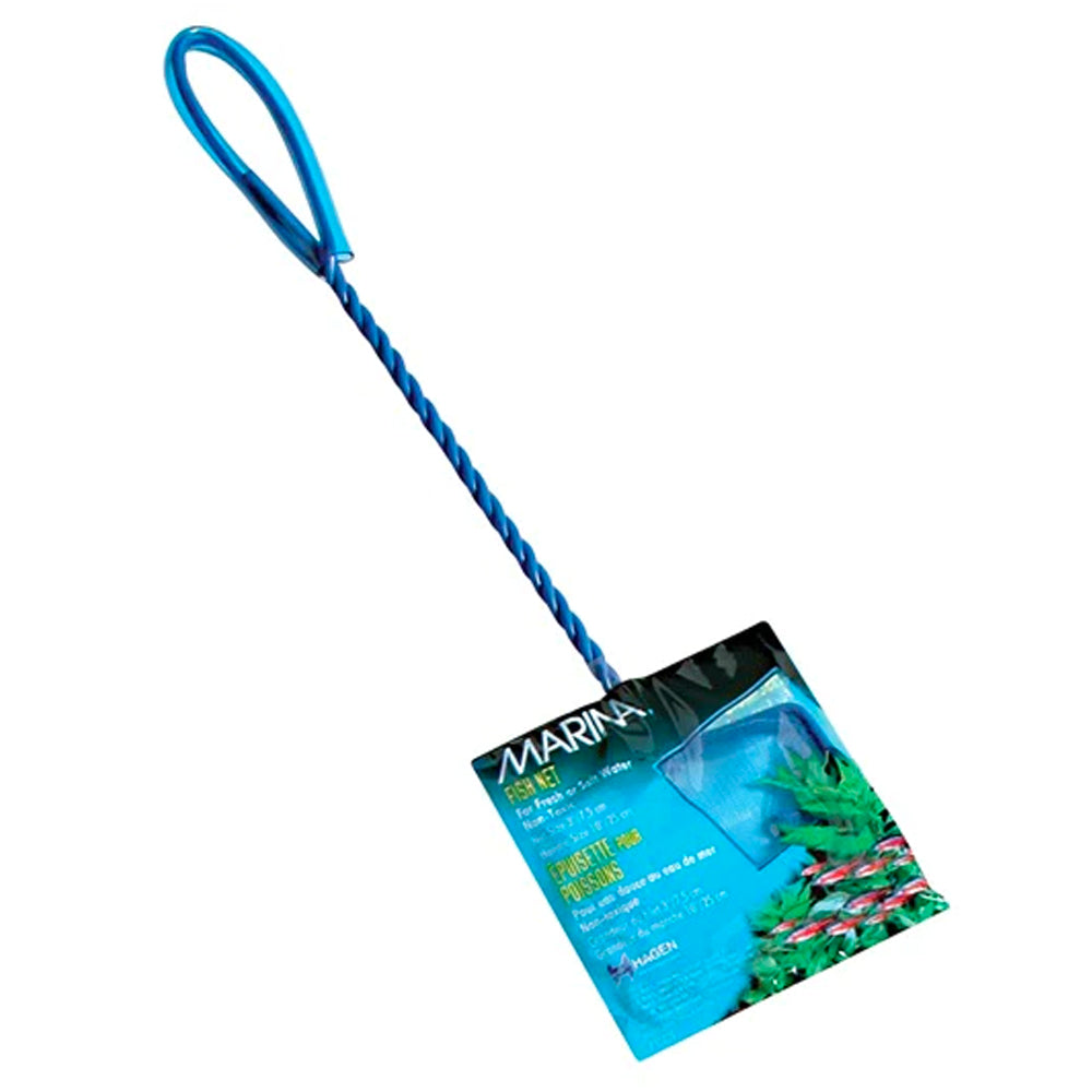 Marina Fish Net Fine Mesh Non Toxic Plastic Coated Handle