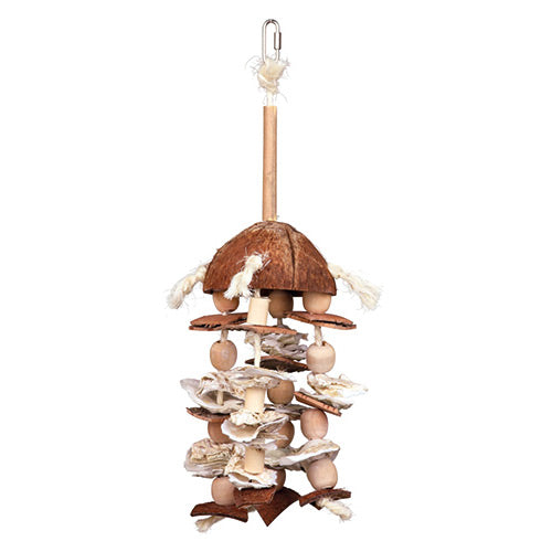 Trixie Natural Toy 42 cm Coconut and Oyster Shell