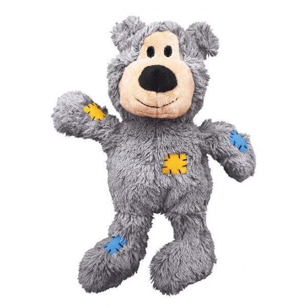 KONG Wild Knots Bears Plush Dog Toy With Knotted Skeleton