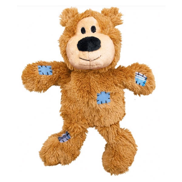 KONG Wild Knots Bears Plush Dog Toy With Knotted Skeleton
