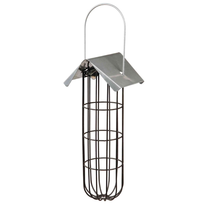 Wild Bird Metal Fat Ball Feeder 4 Ball Capacity 11x25x10cm