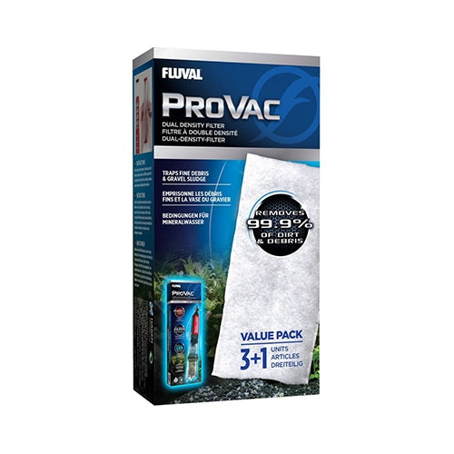 Fluval ProVac Dual Density Filter Pad 4 Pack
