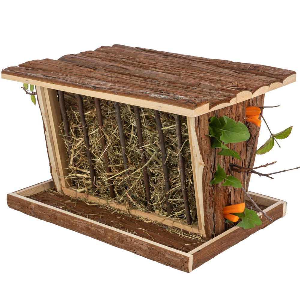 Free Standing Hay Manger With Hinged Roof