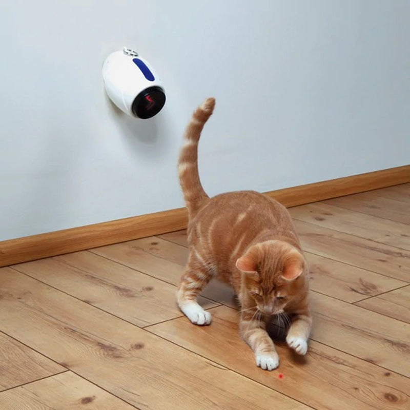 Moving Light Mouse Cat Toy Laser Two Attachment Options