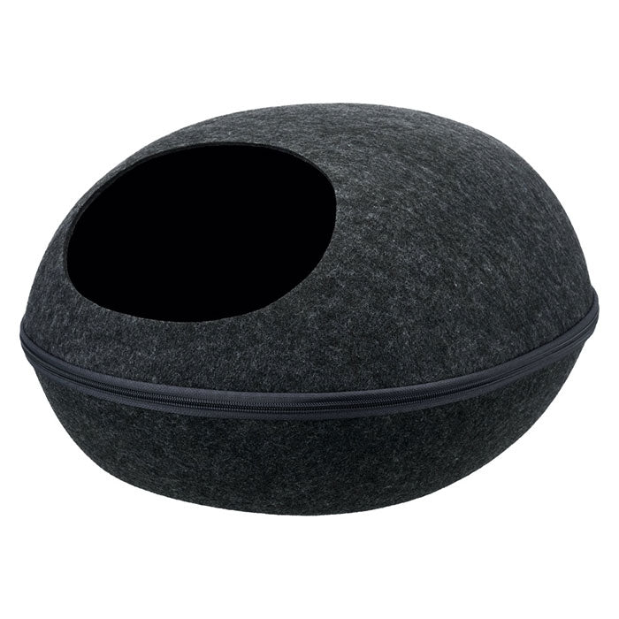 Liva Cuddly Cave Cat Bed 2 in 1 Plush Cushion