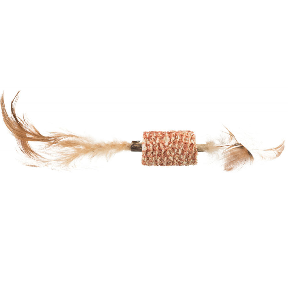Matatabi Stick With Maize Cob Feathers For Cat Dental Chew
