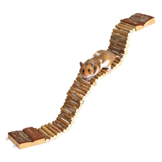 Petstop Natural Living Ladder 7x55cm Flexible Hanging