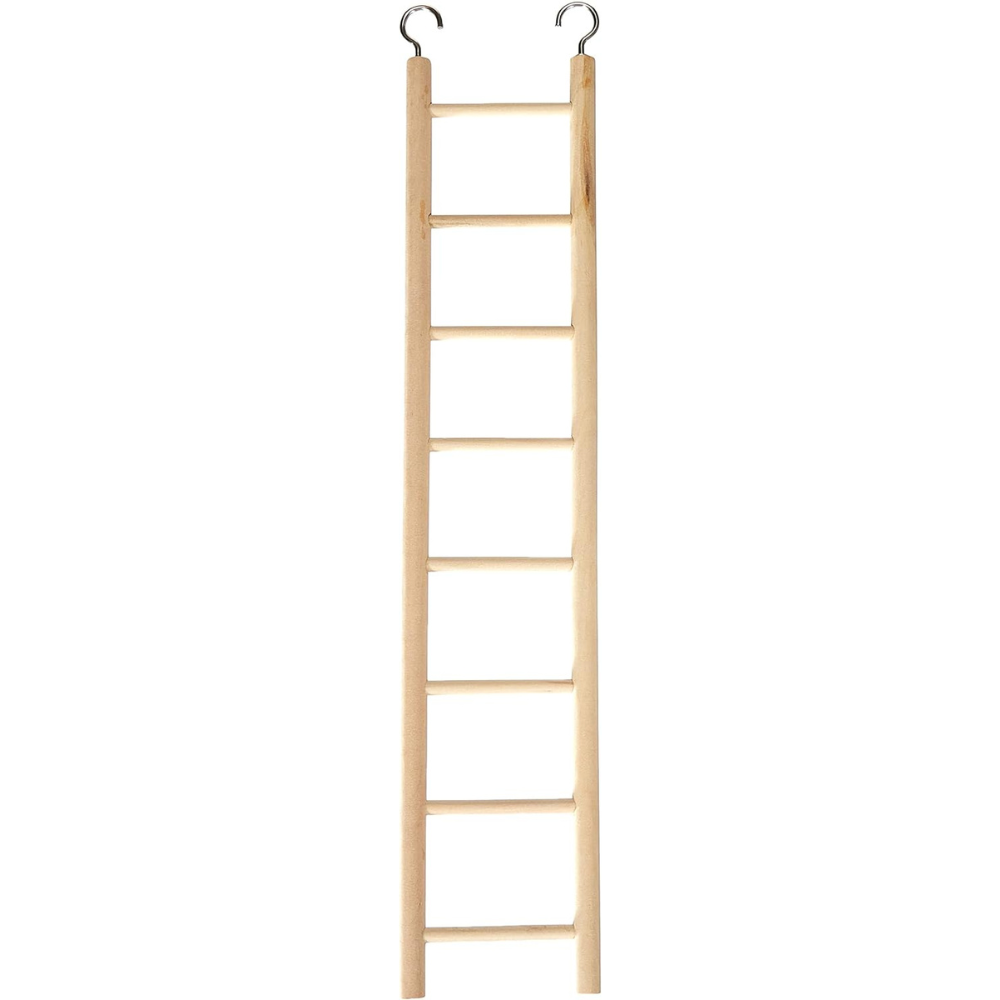 Nobby Wooden Ladder 8 Steps For Bird Cage 34x7cm