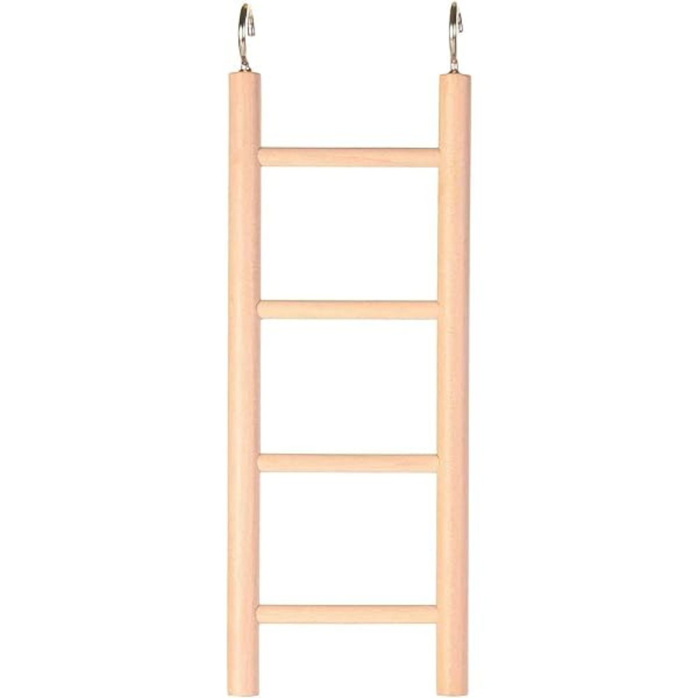 Nobby Wooden Bird Cage Ladder 4 Steps 18x7cm