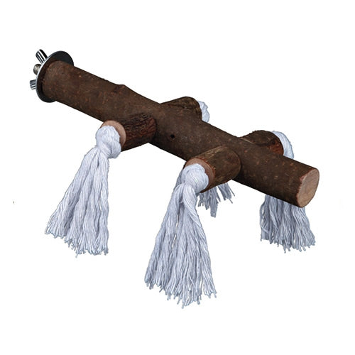 Trixie Natural Perch With Rope Screw Attachment
