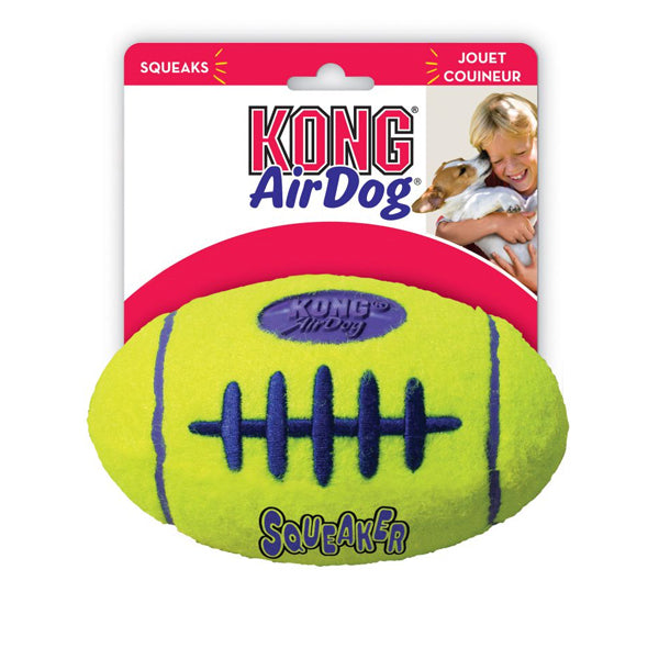 KONG AirDog Squeaker Football Dog Toy