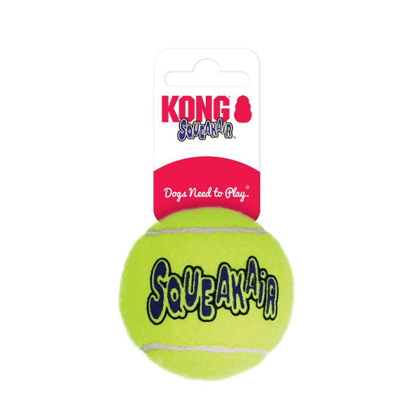 KONG AirDog Squeakair Ball Single Durable Toy