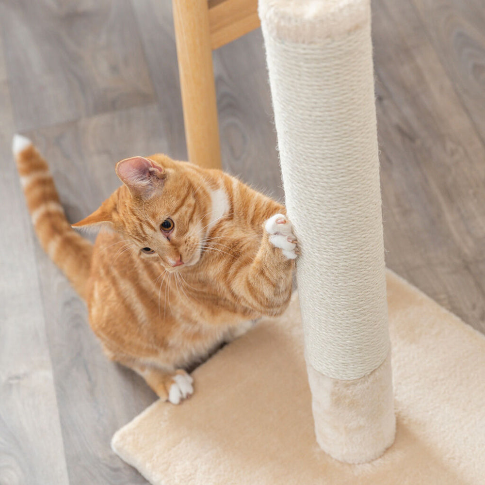 Batres Scratching Post 62cm Beige Jute Wrapped