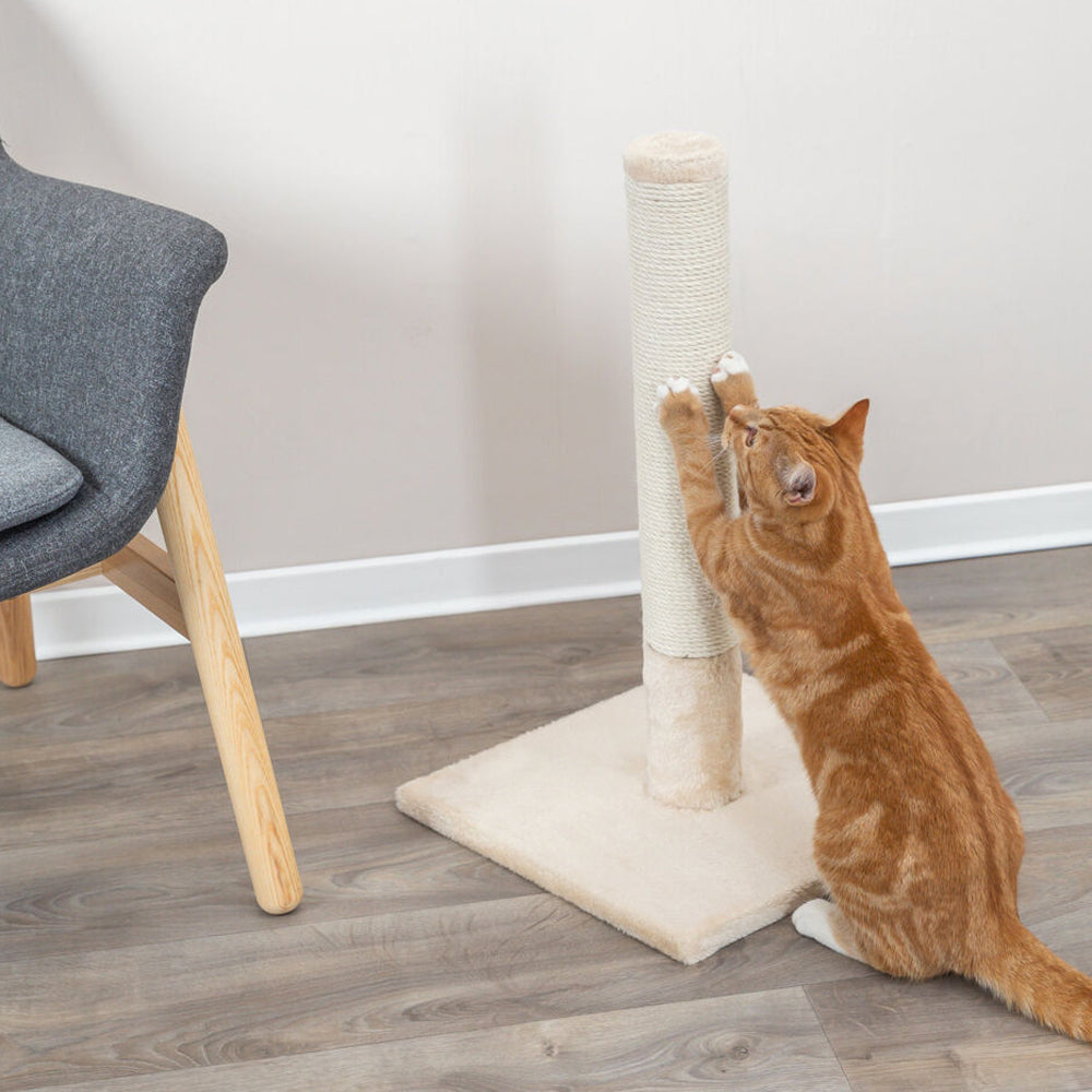 Batres Scratching Post 62cm Beige Jute Wrapped