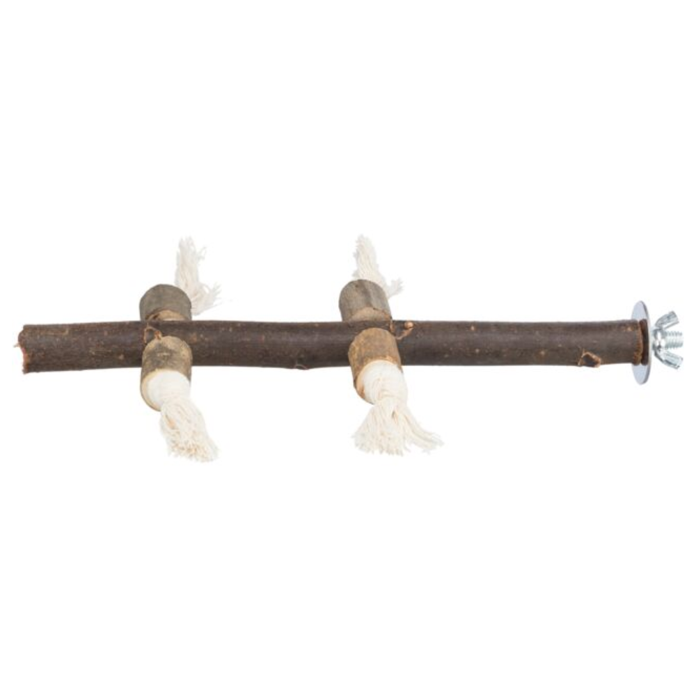 Trixie Natural Perch With Rope Screw Attachment