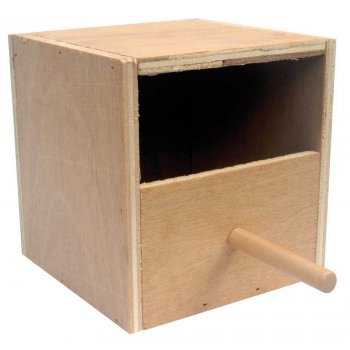 Wooden Finch Nest Box 12cm Indoor Outdoor