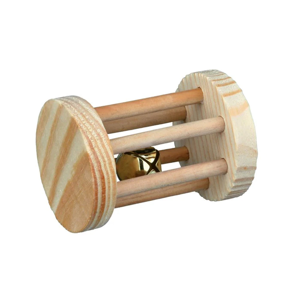 Wooden Play Roll Untreated Small Animals Bell 5cm by 7cm